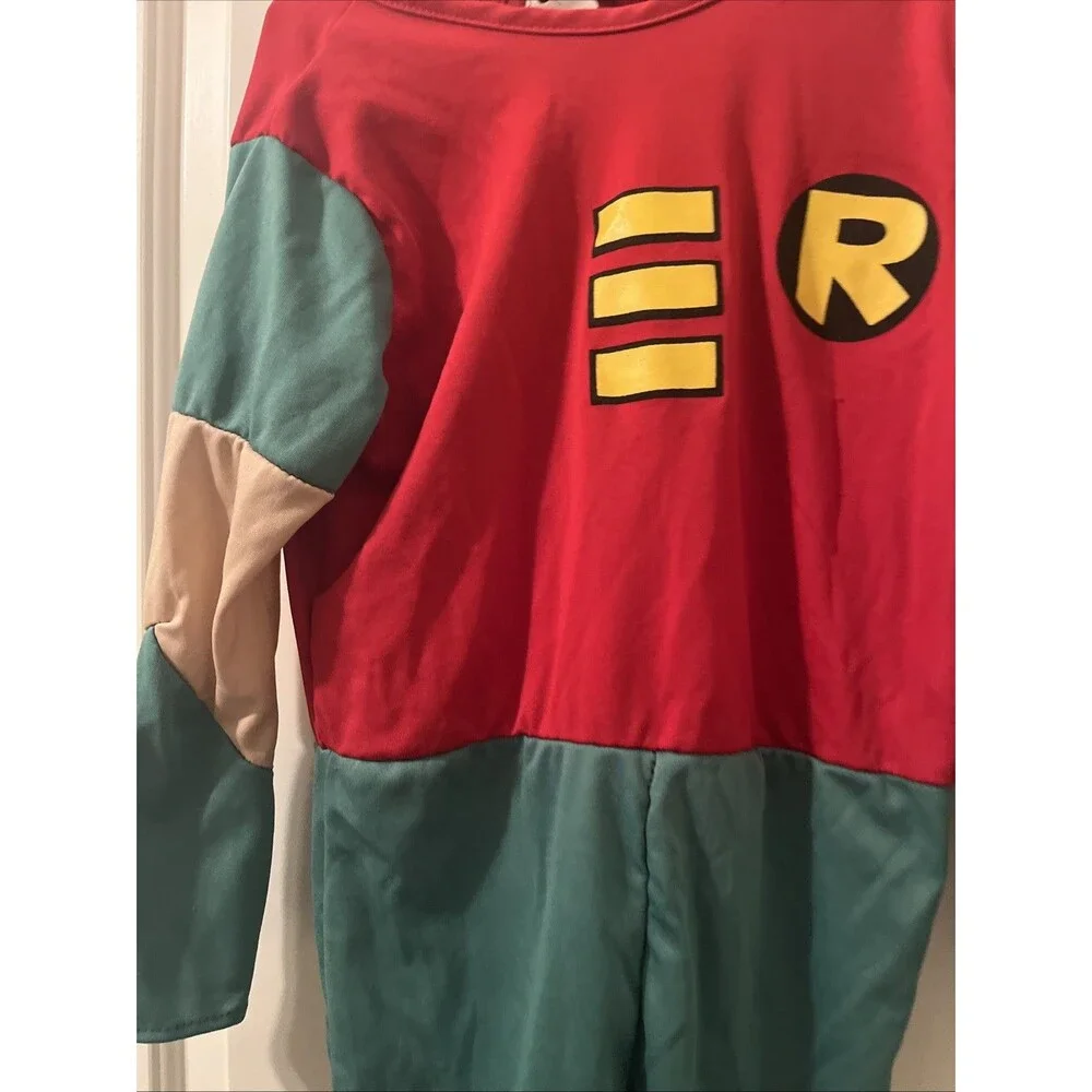 Rubies Teen Titans Go Robin Boys Halloween Costume Jumpsuit Size M Multi-Color